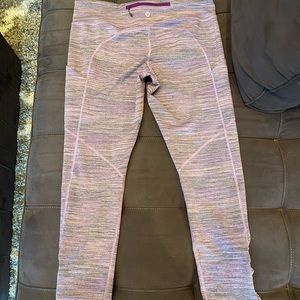 Lululemon purple leggings size 10